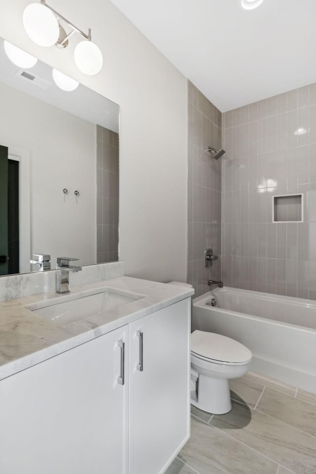 1734B Kellow St, Nashville, TN 37208 - full bathroom featuring vanity and  shower combination