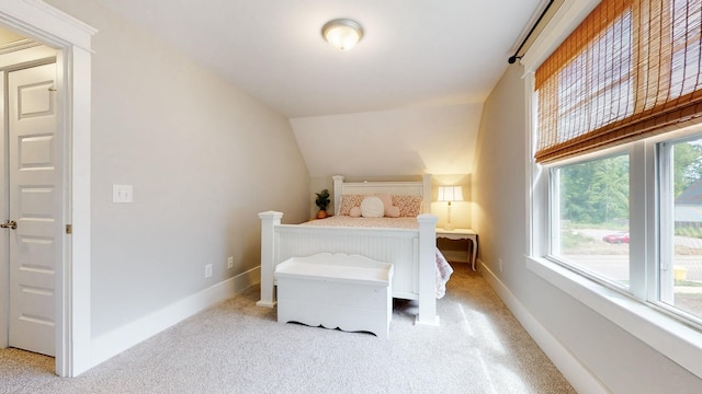 7146 Pepper Tree Cir, Fairview, TN 37062 - bedroom featuring light carpet and vaulted ceiling