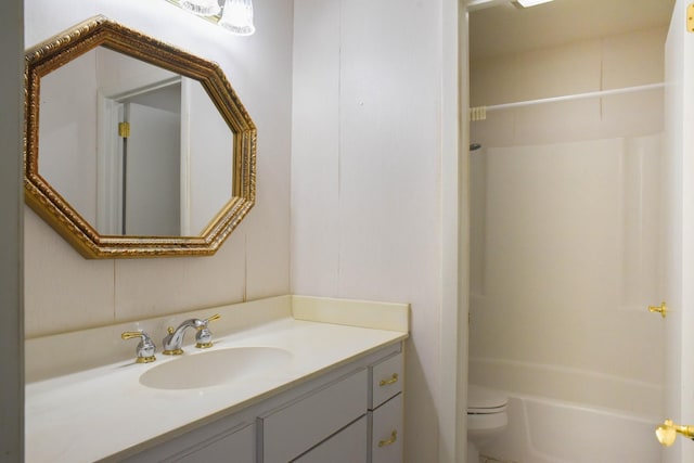 4861 Quail Run, Old Hickory, TN 37138 - full bath with vanity and shower / tub combination