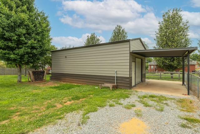 3216 Vestry Ave, Murfreesboro, TN 37129 - view of outbuilding with driveway