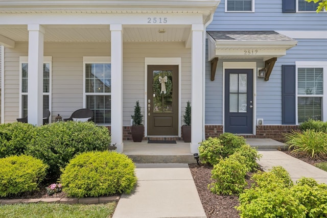 2515 Napa Valley Way, Columbia, TN 38401 - property entrance with a porch