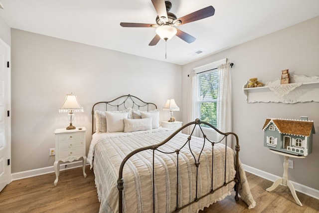 2515 Napa Valley Way, Columbia, TN 38401 - bedroom with wood finished floors and ceiling fan
