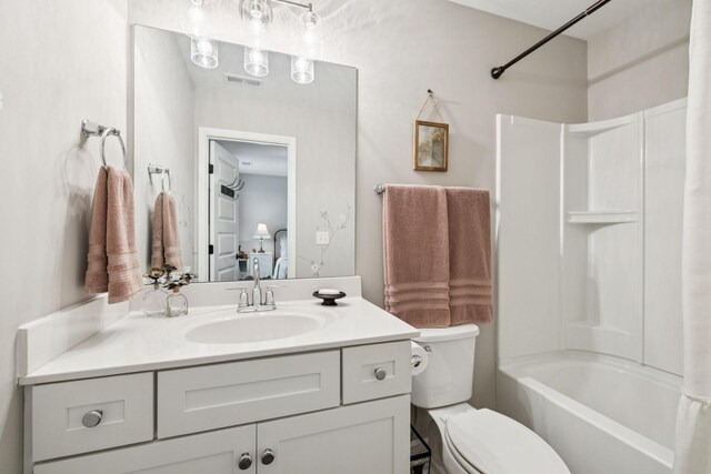 2515 Napa Valley Way, Columbia, TN 38401 - bathroom featuring vanity and shower / bathtub combination