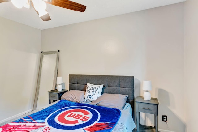 7646 S Swift Rd, Goodlettsville, TN 37072 - bedroom featuring baseboards and a ceiling fan