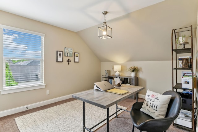 600 Tywater Crossing Blvd, Franklin, TN 37064 - office featuring carpet flooring, plenty of natural light, and lofted ceiling