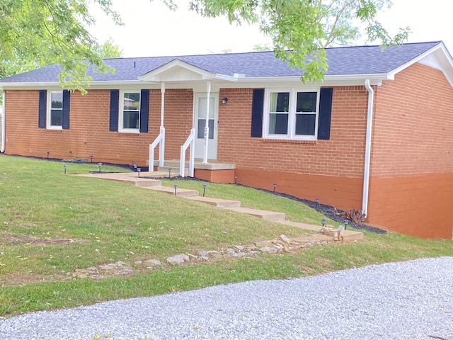 2801 Denham Ave, Columbia, TN 38401 - single story home featuring brick siding, a front lawn, and a shingled roof