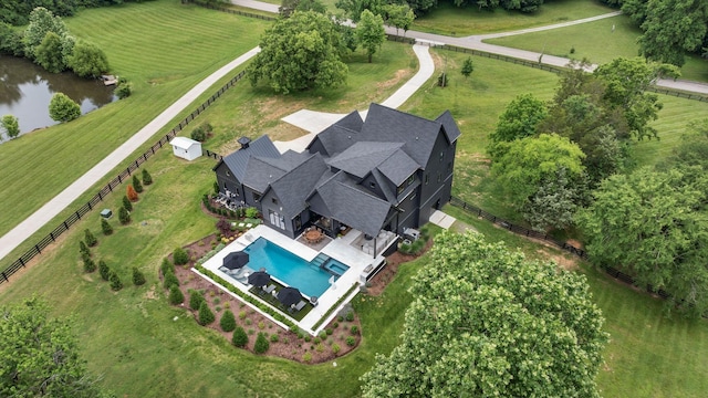 4896 Bethesda Rd, Thompsons Station, TN 37179 - view of rural area featuring a pool area and a large body of water