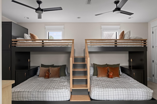 4896 Bethesda Rd, Thompsons Station, TN 37179 - bedroom with carpet floors and a ceiling fan