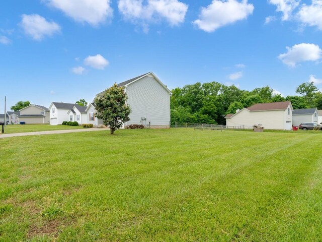 3786 Man O War Blvd, Clarksville, TN 37042 - view of yard featuring a residential view