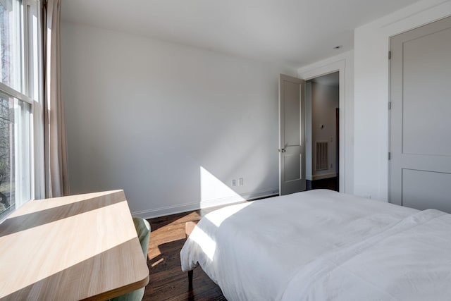 2207 Pennington Bend Rd Unit 3, Nashville, TN 37214 - bedroom with dark wood-style flooring and baseboards