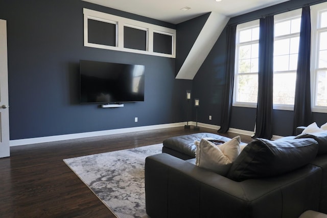 2207 Pennington Bend Rd Unit 3, Nashville, TN 37214 - living area with wood finished floors and lofted ceiling