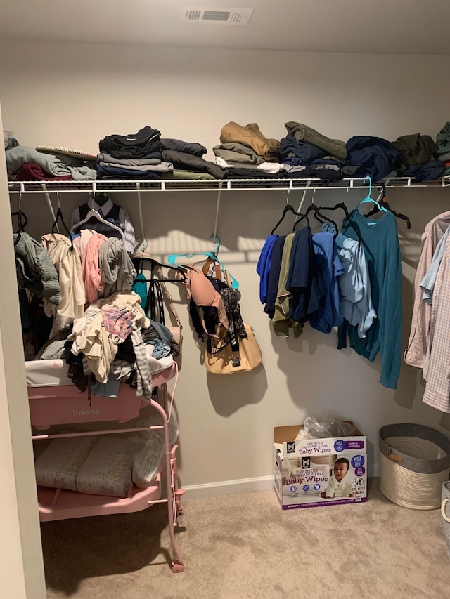 2500 Haskell Dr, Antioch, TN 37013 - walk in closet featuring carpet flooring