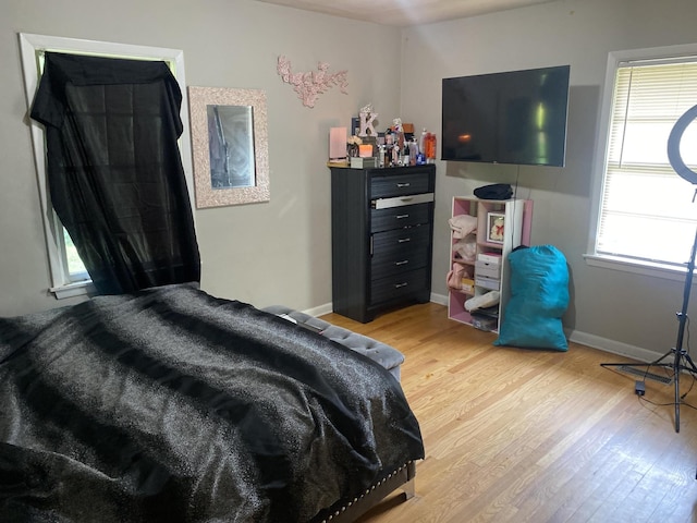 3701 Juandale Trl, Chattanooga, TN 37406 - bedroom with light wood-style floors and baseboards