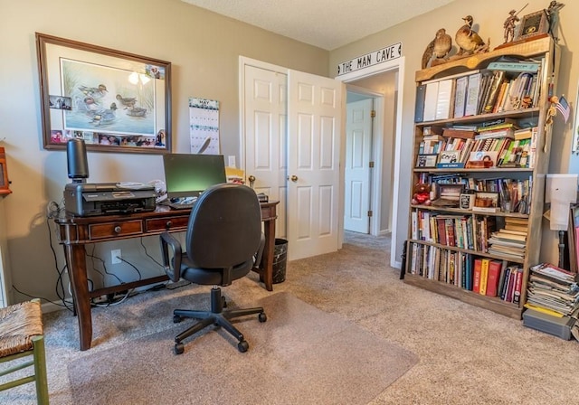 1699 Burnt Oak Dr Unit 195, Dalton, GA 30721 - office area with carpet