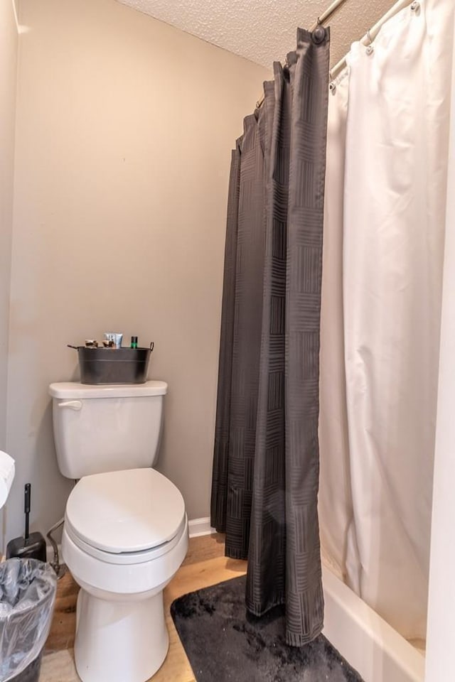 1699 Burnt Oak Dr Unit 195, Dalton, GA 30721 - bathroom with wood finished floors and a textured ceiling