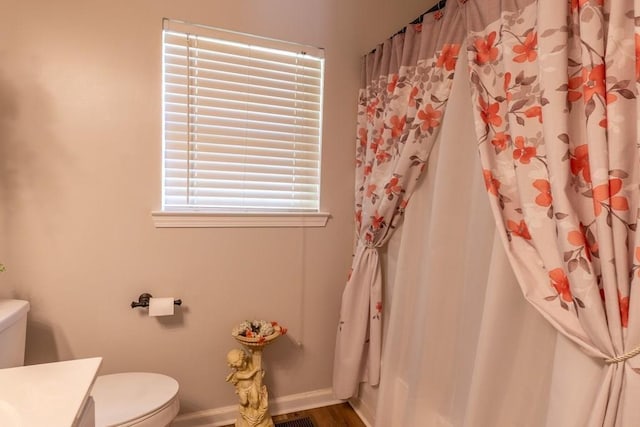 1699 Burnt Oak Dr Unit 195, Dalton, GA 30721 - full bath with vanity, curtained shower, and wood finished floors