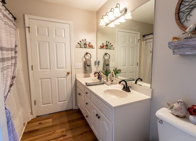 1699 Burnt Oak Dr Unit 195, Dalton, GA 30721 - bathroom with wood finished floors and double vanity