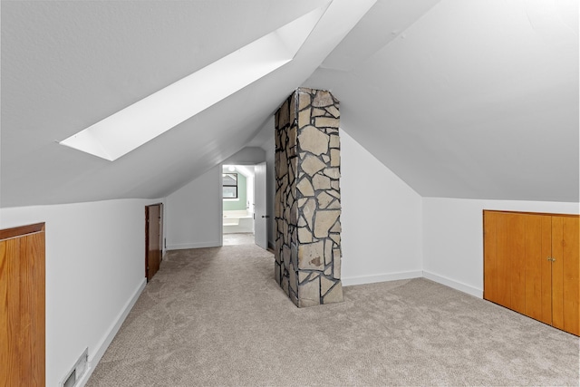 109 Anderson Dr, Chattanooga, TN 37421 - bonus room with carpet, lofted ceiling, and a skylight