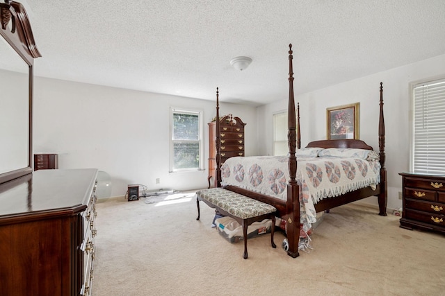 8663 Dog Branch Rd, Mount Pleasant, TN 38474 - carpeted bedroom with a textured ceiling