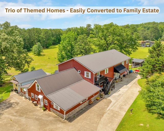 997 W 12th St, Chickamauga, GA 30707 - drone / aerial view