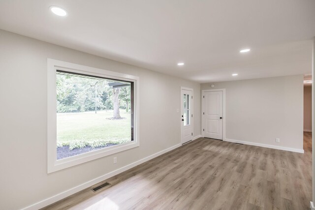 3046 Patton Branch Rd, Goodlettsville, TN 37072 - foyer entrance with recessed lighting and light wood-style flooring