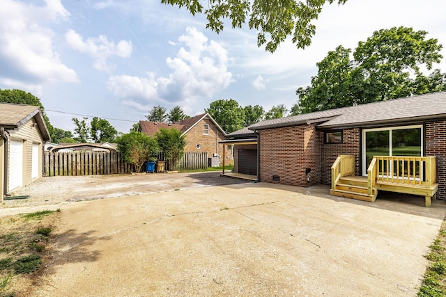 3046 Patton Branch Rd, Goodlettsville, TN 37072 - view of patio / terrace with a wooden deck