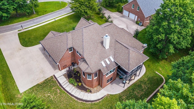 108 Center Park Ln, Oak Ridge, TN 37830 - aerial view of property and surrounding area