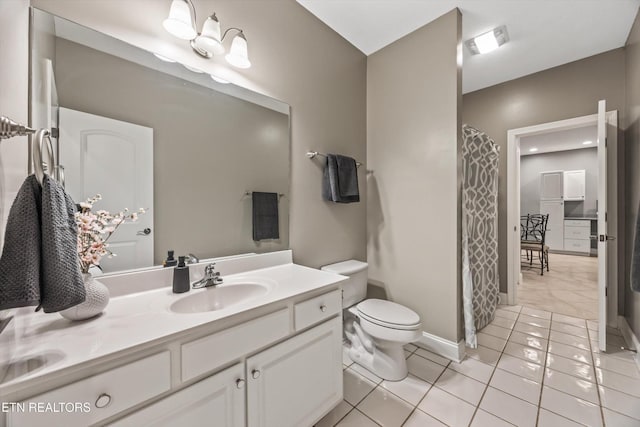 108 Center Park Ln, Oak Ridge, TN 37830 - bathroom with vanity and a shower with shower curtain