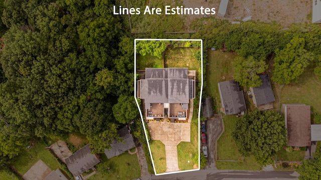 1227 N Avondale Cir, Nashville, TN 37207 - drone / aerial view