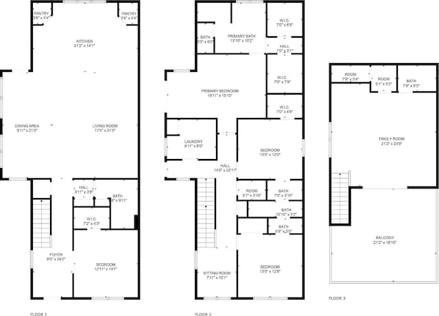 1227 N Avondale Cir, Nashville, TN 37207 - view of property floor plan