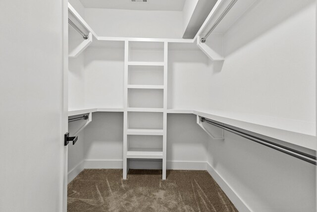 1227 N Avondale Cir, Nashville, TN 37207 - spacious closet featuring dark colored carpet