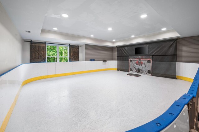 1542 Amesbury Ln, Franklin, TN 37069 - garage with recessed lighting
