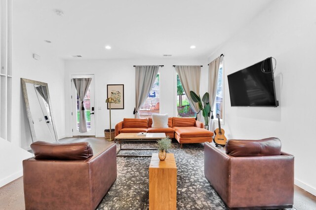 203 N 9th St Unit A/B, Nashville, TN 37206 - living area with recessed lighting