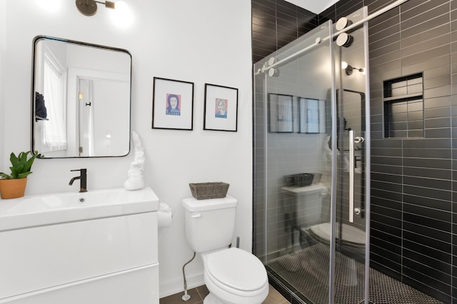 203 N 9th St Unit A/B, Nashville, TN 37206 - bathroom featuring vanity and a stall shower