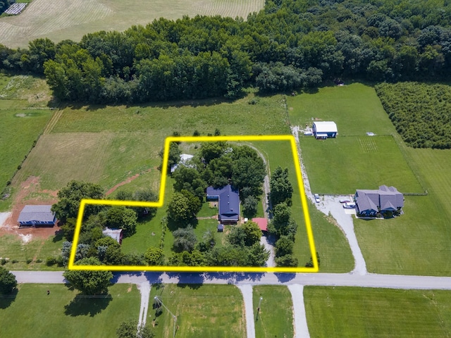 431 Haddon Ln, Winchester, TN 37398 - aerial view of sparsely populated area