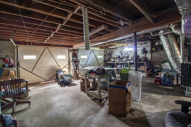431 Haddon Ln, Winchester, TN 37398 - view of unfinished below grade area