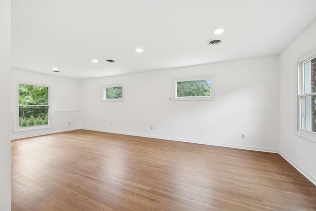 415 Porter Cir, Columbia, TN 38401 - unfurnished room with healthy amount of natural light, wood finished floors, and recessed lighting