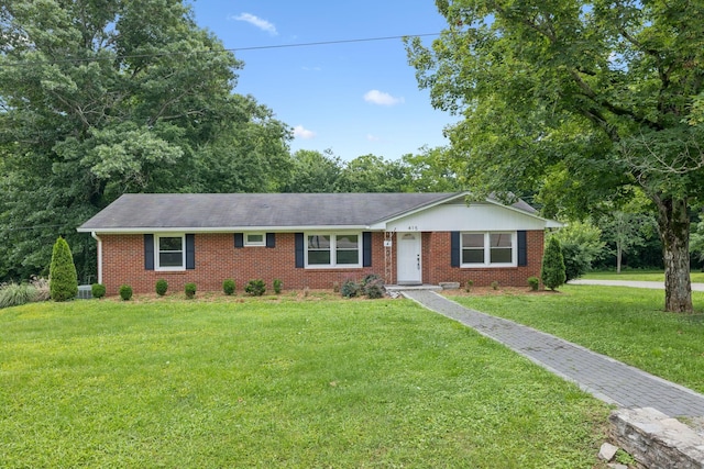 415 Porter Cir, Columbia, TN 38401 - ranch-style home featuring brick siding and a front yard