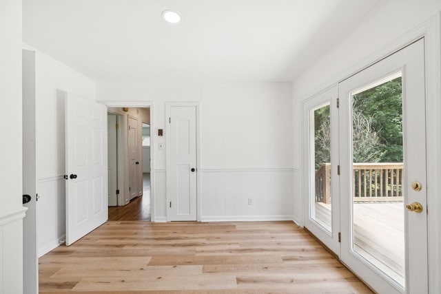 415 Porter Cir, Columbia, TN 38401 - spare room featuring light wood finished floors and recessed lighting