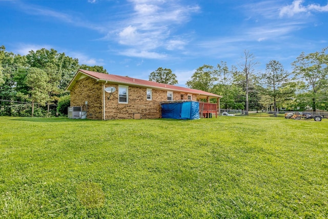 303 Furnace Hollow Rd, Dickson, TN 37055 - back of property featuring brick siding
