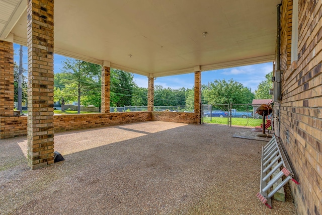 303 Furnace Hollow Rd, Dickson, TN 37055 - view of patio with a gate
