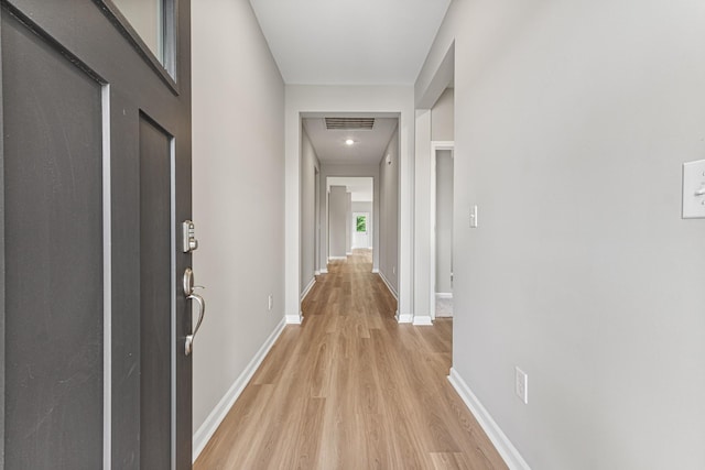 15 Aurora Cir, Fayetteville, TN 37334 - hall featuring light wood-type flooring and baseboards