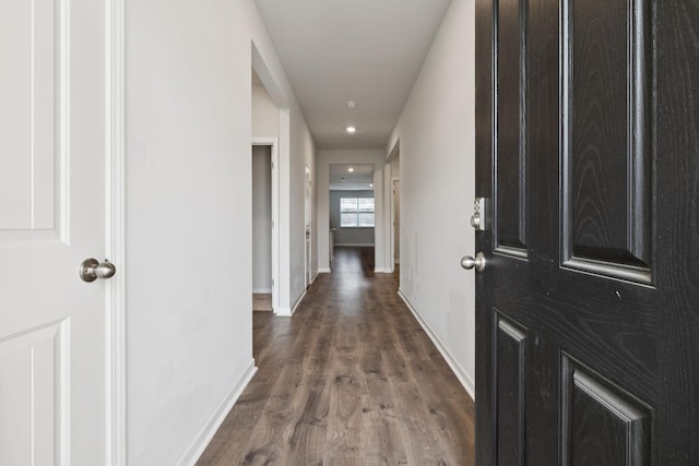 8044 Typhani Way, White House, TN 37188 - corridor featuring wood finished floors and recessed lighting