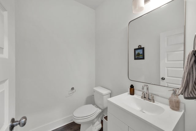 373 Hammock Ln, Spring Hill, TN 37174 - bathroom featuring vanity and wood finished floors