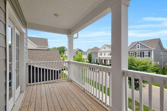 373 Hammock Ln, Spring Hill, TN 37174 - wooden deck featuring a residential view