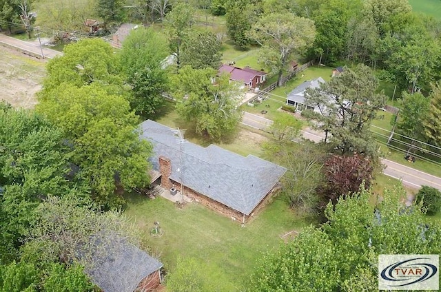 233 W Chestnut St, Puryear, TN 38251 - aerial view of property's location