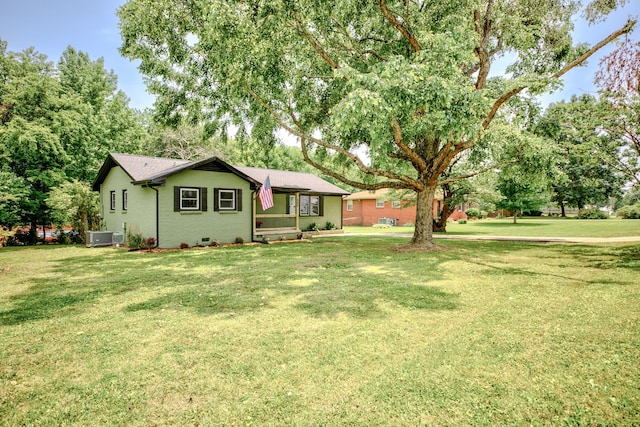 445 High Point Rd, Clarksville, TN 37042 - single story home featuring a front lawn