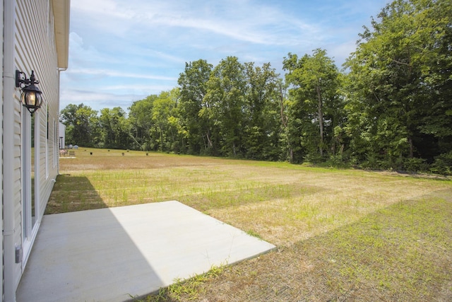 4026 Rampart Way, Spring Hill, TN 37174 - view of grassy yard featuring a patio and a view of trees