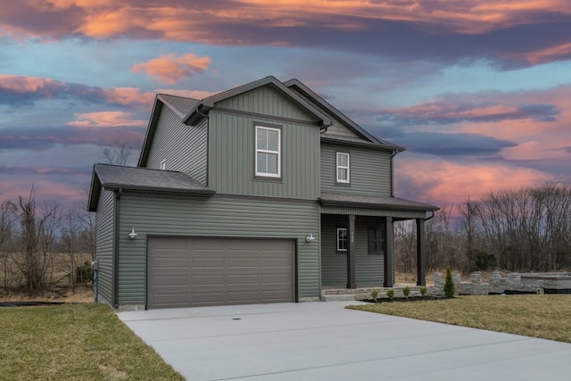 30 Cherry Acres, Clarksville, TN 37042 - view of front of property featuring covered porch, driveway, and a yard