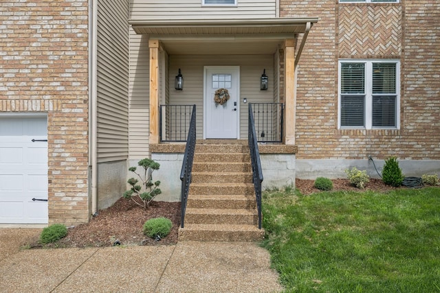 2117 Strombury Dr, Hermitage, TN 37076 - entrance to property featuring brick siding